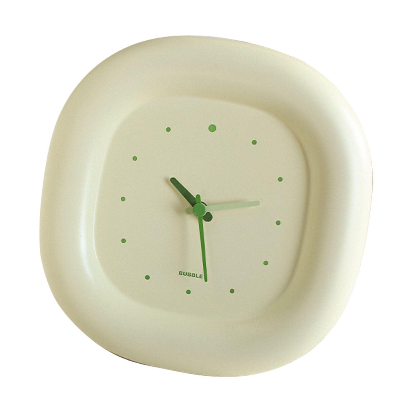 Cute Wall Clock Simple Lovely Vivid Colors Strong ABS Multifunction Kids Wall Clockfor Bedroom Office Indoor
