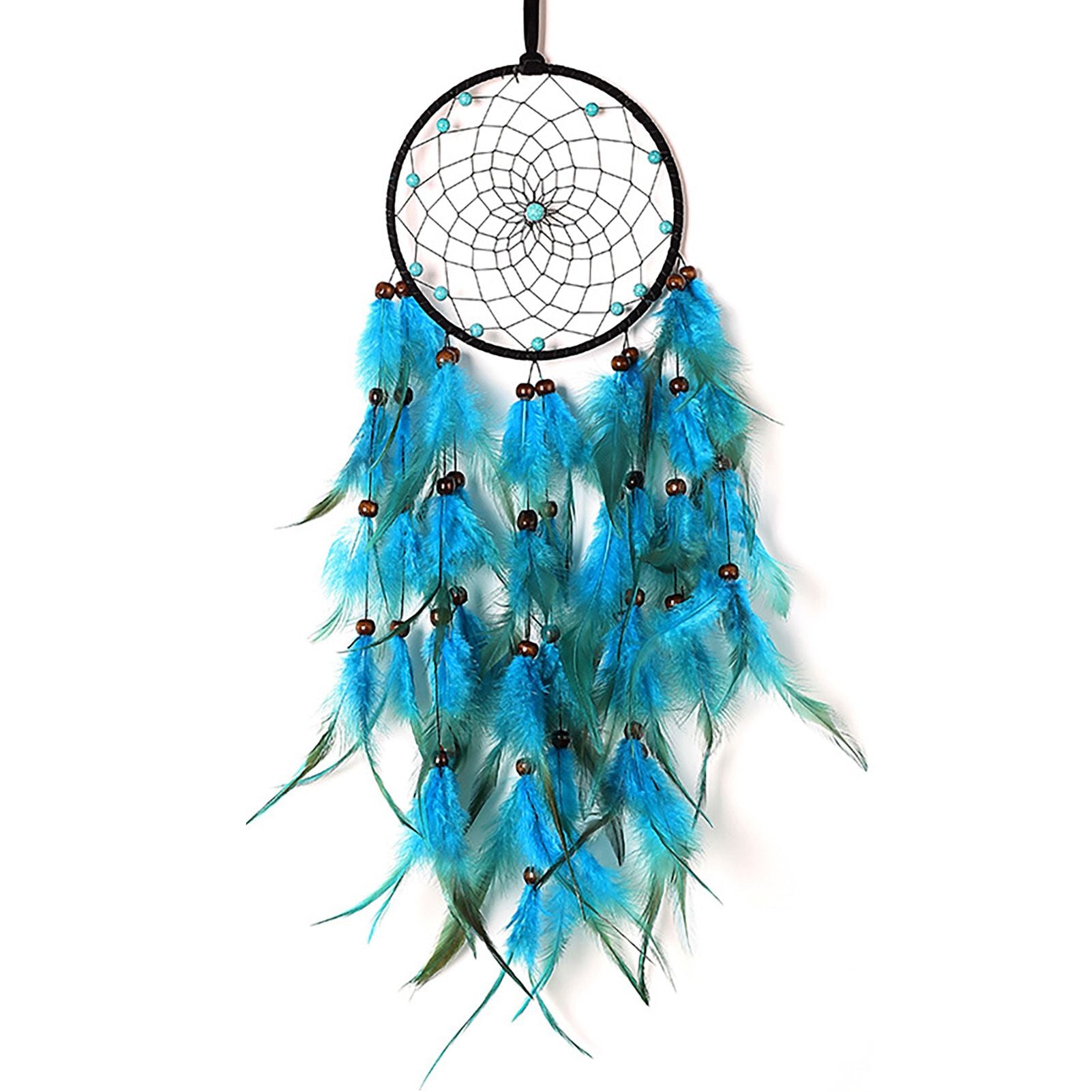 Wall Hanging Dream Catcher with Light Feather Wind Chime Decorative Lamp Home Furnishing Decoration