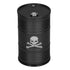 Cigarette Cylinder Ashtray Aluminum Alloy Heat Resistant Portable Car Ashtray for Automobile Black