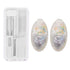 Cigarette Burst Capsule Box ABS One Hand Operation Cigarette Flavor Bead Holder for Smoking Accessories White