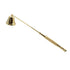 Candle Snuffer Bell Shaped Iron Electroplating Candle Extinguisher for Home Candle Tool Gold