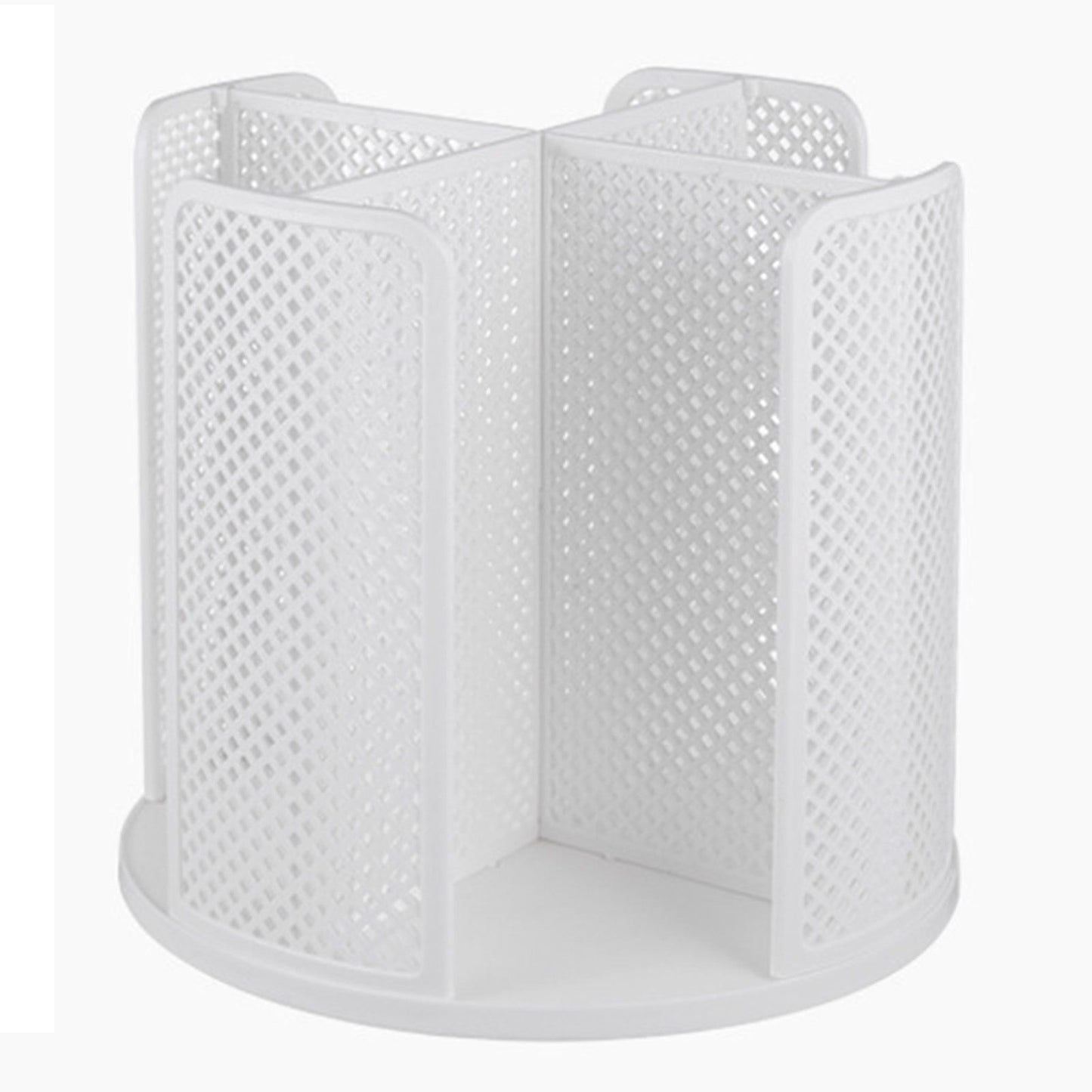 Disposable Cup Storage Organizer 4 Compartment 360 Degree Rotating Coffee Cup Dispenser for Coffee Shops Dessert Stores