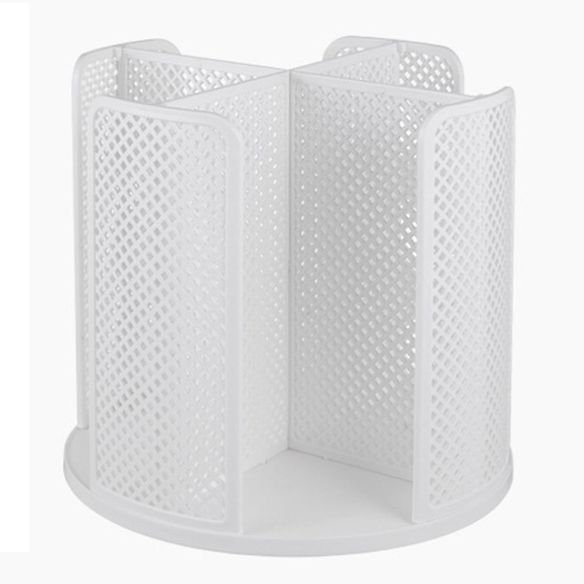 Disposable Cup Storage Organizer 4 Compartment 360 Degree Rotating Coffee Cup Dispenser for Coffee Shops Dessert Stores