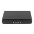 Aluminium Alloy Cigarette Holder Case Water Resistant Pure Color Fashionable Metal Cigarette Box for Men Black