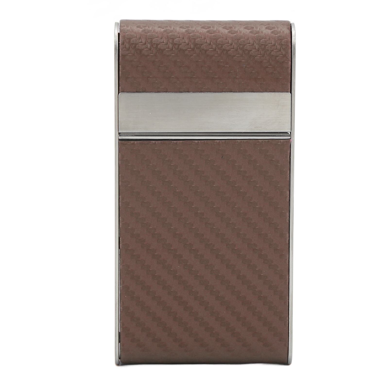 Metal Cigarette Case Waterproof Dustproof Slim Cigarette Box for 20pcs Fine Cigarettes Coffee