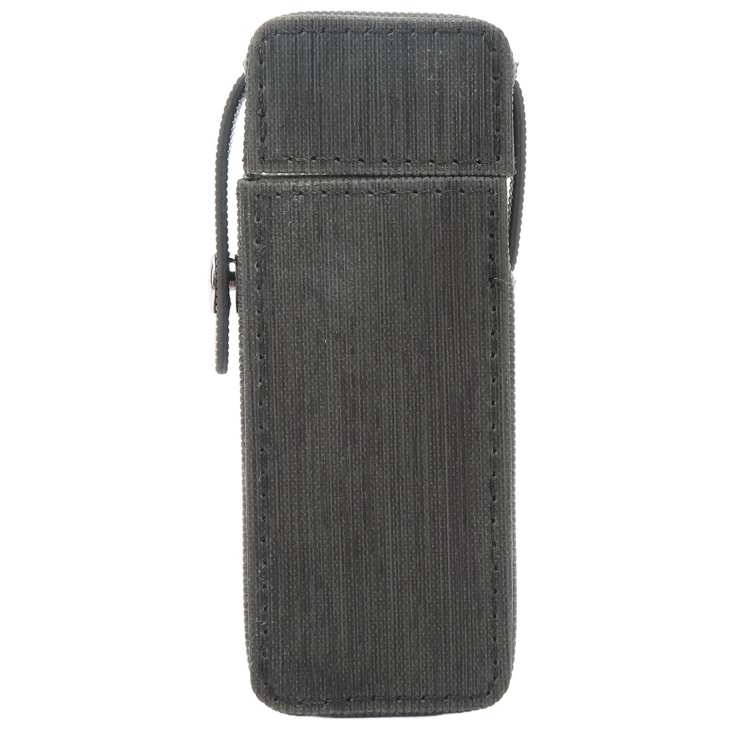 Cigarette Case PU Waterproof Buckle Design Retro Delicate Cigarette Box Gifts for Men Black