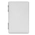 Fine Cigarettes Case for 20pcs Aluminum Alloy Extended Thin Cigarette Box Automatic Popping Up Cigarette Holder Silvery White