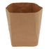 Washed Kraft Paper Bag Waterproof Flowerpot Food Storage Bag for Holding Food Fruits Vegetables Household Sundries L
