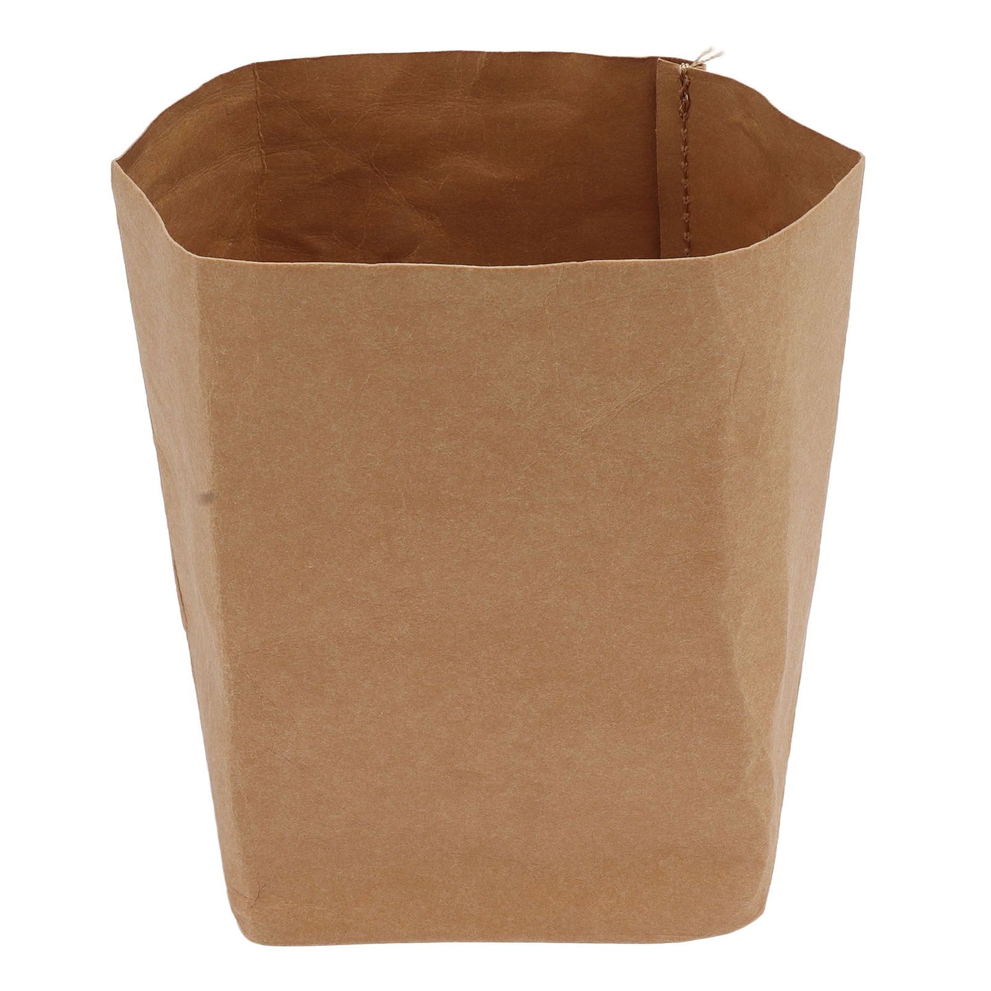 Washed Kraft Paper Bag Waterproof Flowerpot Food Storage Bag for Holding Food Fruits Vegetables Household Sundries XL