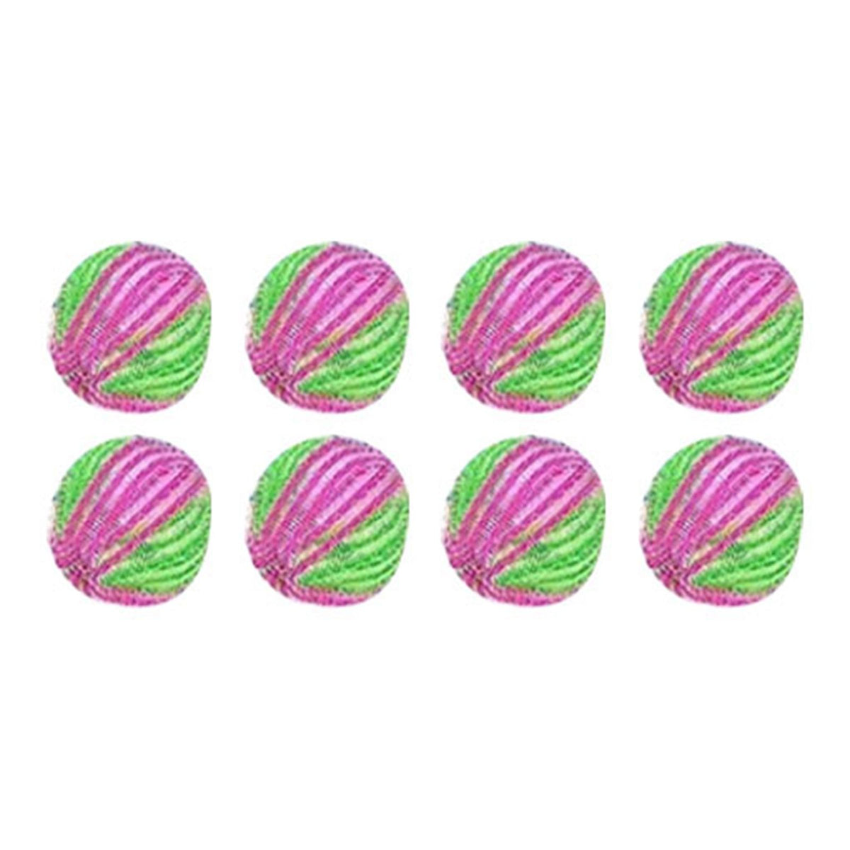 8Pcs Pet Hair Remover Balls Nylon Round Efficient Laundry Lint Remover Balls for Household Laundry