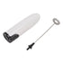 Household Electric Milk Frother Automatic Handheld Milk Foam Maker Coffee Stirring Bar Kitchen Drink Foamer White Black