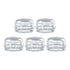 5Pcs Clear Stove Knob Covers Baby Safe Gas Stove Knob Covers Home Kitchen Switch Protection Tool for Infant Child Protector Transparent