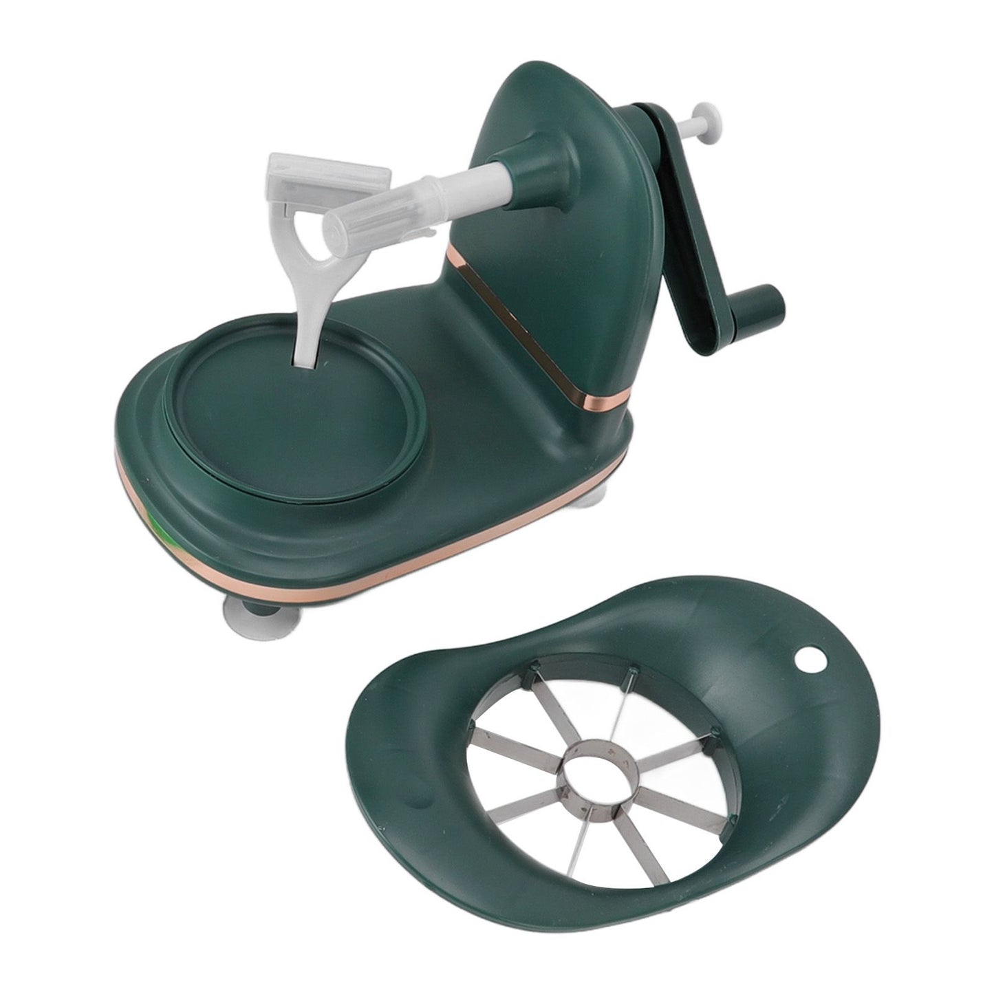 Hand Cranked Apple Peeler Fruit Peeler with Cutter Apple Fruit Peeled Machine Kit Kitchen Tool Upgrade