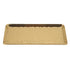 25x11cm Towel Hammered Trays Stainless Steel Multi Purpose Dishwasher Safe Dessert Tray Plate for Home Restaurant Gold