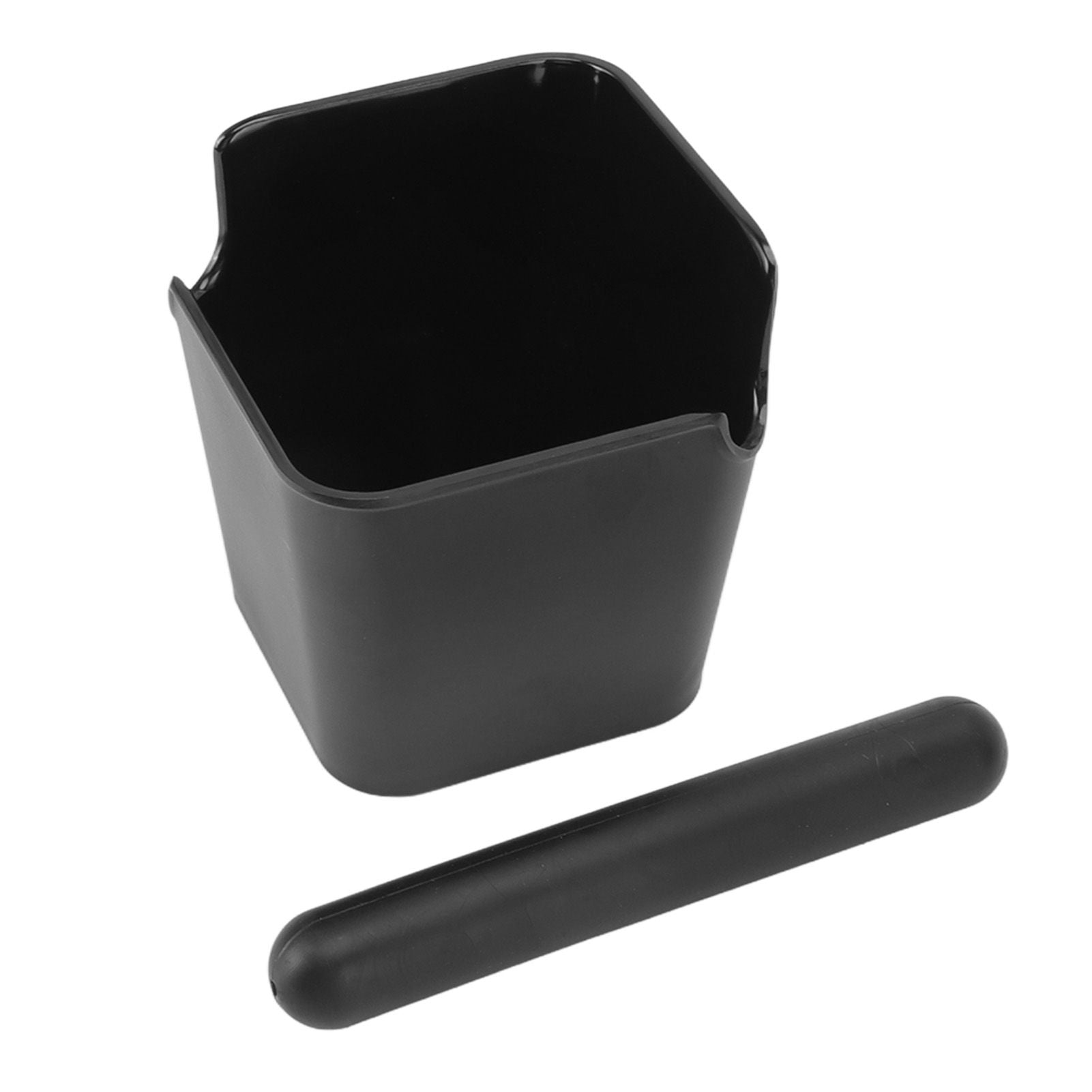 Coffee Knocking Slag Bucket Home Semi Automatic Coffee Machine Powder Grounds Box Plastic Slag Dumping Appliance
