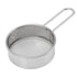 Flour Sieve Strainer 304 Stainless Steel Lightweight Easy Cleaning Ergonomic Handle Mesh Round Sifter for Baking