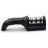 Knife Sharpener 3 Slot Kitchen Knives Sharpen Blade Sharpening Tool for Home Kitchen Black
