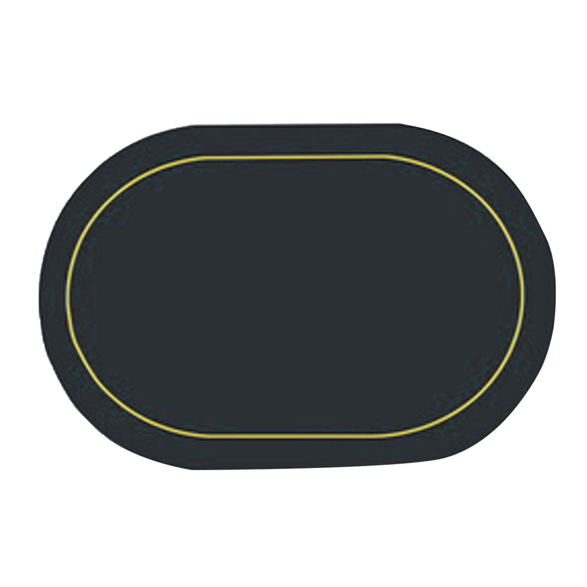 2Pcs Leather Oval Dining Food Mat Oil Proof Insulation Restaurant Table Home Hotel Non Slip Bowl Pad Placemat Black