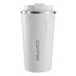 Smart Temperature Display Coffee Cup Portable 304 Stainless Steel Insulation Cup Simple Style Pure Color Generation 2nd White 380ml