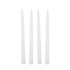 4 Pcs LED Candles Smoke Free Flameless Safe Environmentally Friendly Warm Light Electric LED Taper Candle White