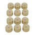 LED Candle Light Flameless Battery Operated Decorative Electronic Tea Light for Christmas Wedding 12pcs Gold