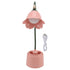 5V 3W Table Lamp USB Flowers and Birds Designed Folding Energy Saving Eye Protection Reading Light for Bedroom GL562 Pink