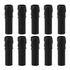 10pcs 4 Inch Candle Covers Sleeves Simulation Vintage Wax Drop Candle Socket Covers for Chandelier Black