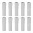 10pcs 4 Inch Candle Covers Sleeves Simulation Vintage Wax Drop Candle Socket Covers for Chandelier White