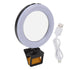 Rechargeable Portable Clip On Selfie Ring Light USB Charging Mini Clip On Selfie Ring Light for Smartphone Mobile Phone Photographing