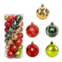6cm Christmas Ball Ornaments 30 Pieces Of Shatter Proof Christmas Tree Ornaments for 2021 Xmas Holidays Weddings Party