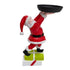 Christmas Snowman Treats Holder Santa Holding Tray Fruit Bowl Rack Resin Home Party Food Snack Storage Rack
