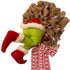 Christmas Thief Stole Wreath Christmas Decorations Christmas Burlap Garland for Doors Windows and Walls
