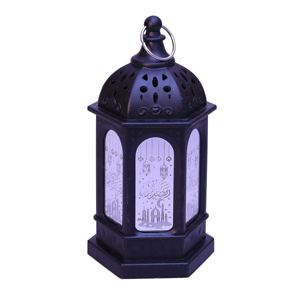 Ramadan Lantern Festival LED Electronic Night Light Decoration Table Lamp Ramadan Decoration LED Eid Mubarak Night Light for Home Decor