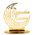 Eid Mubarak Acrylic Ornament Ramadan Decorations for Home Muslim Party Supplies Eid Ramadan Gifts