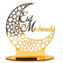 Eid Mubarak Acrylic Ornament Ramadan Decorations for Home Muslim Party Supplies Eid Ramadan Gifts