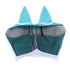 Horse Fly Mask Breathable Comfortable Soft Fine Mesh Design Horse Face Mask Horse Supplies with Ears Blue