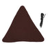 Tripod Stool Cloth Portable Foldable Triangle Stool Cloth Handcraft Anti Scratch Canvas Camping Stool Cloth for Fishing Brown