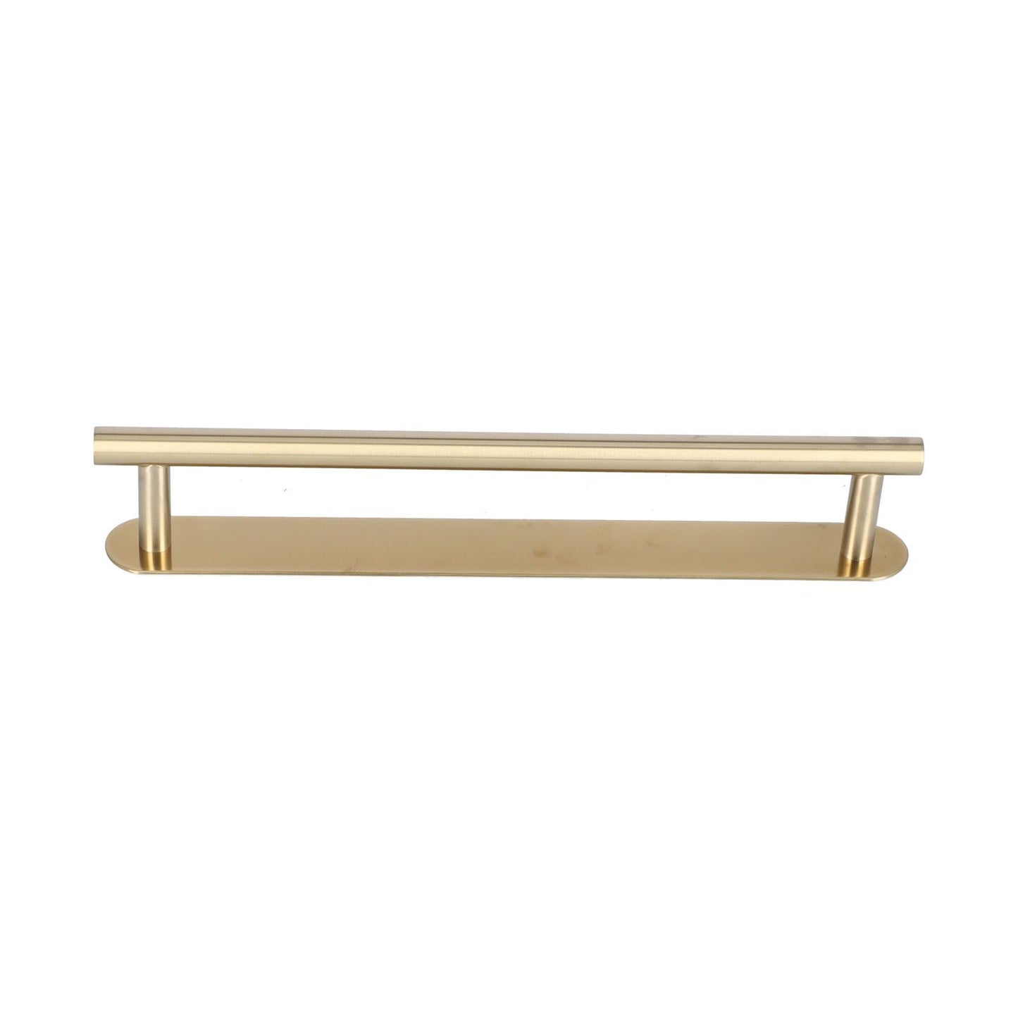 Single Rod Towel Bar 304 Stainless Steel Wall Mount Adhesive Kitchen Dish Cloth Hanger Brushed Towel Rack for Home40cm