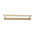 Single Rod Towel Bar 304 Stainless Steel Wall Mount Adhesive Kitchen Dish Cloth Hanger Brushed Towel Rack for Home40cm