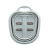 Foot Soaking Bath Basin Foldable Portable Roller Design SPA Massage Bucket for Relieving Feet Pain AchesGreen