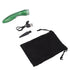 Electric Razor Low Noise Stainless Steel Electric Head Shaver Low Allergic Reactivity for Man 3.7V 2W Green