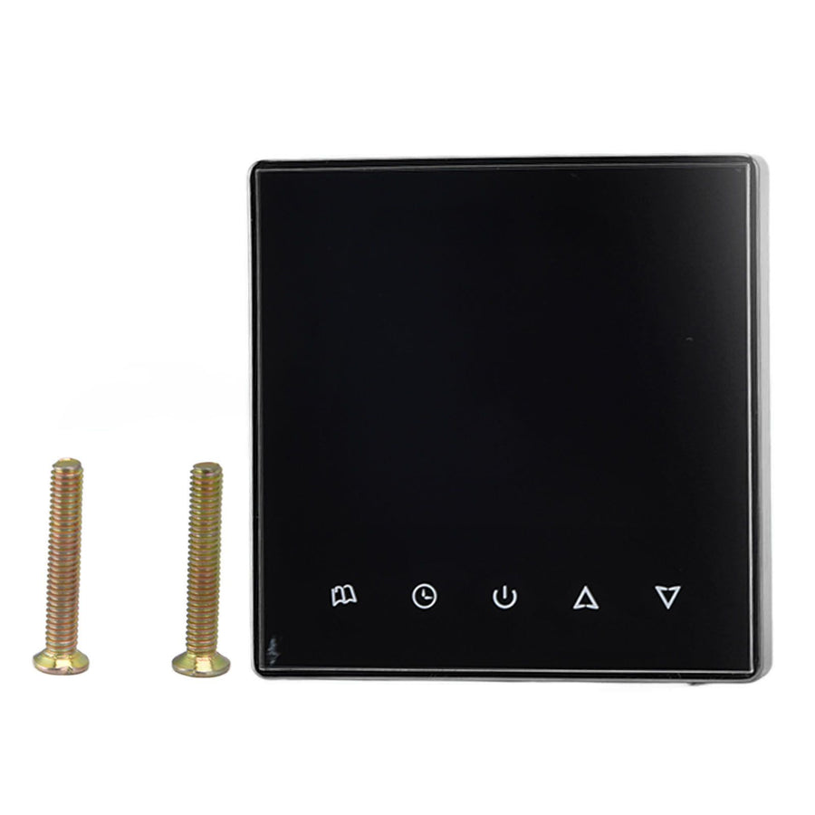 Smart Thermostat Multifunction Programmable Thermostat for Air Conditioner Water Heating Underfloor Heating AC220V Grey