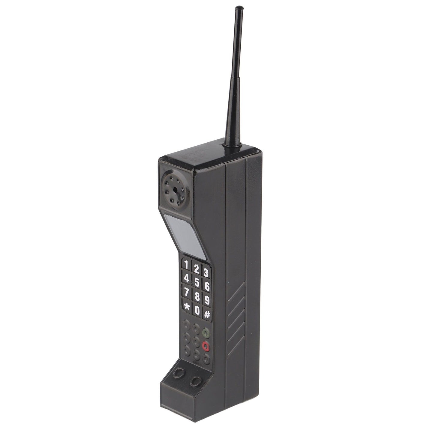 Retro Brick Cell Phone Ornament Vintage Cellular Phone Model Simulation Photographic Props Stylized Ornaments Black