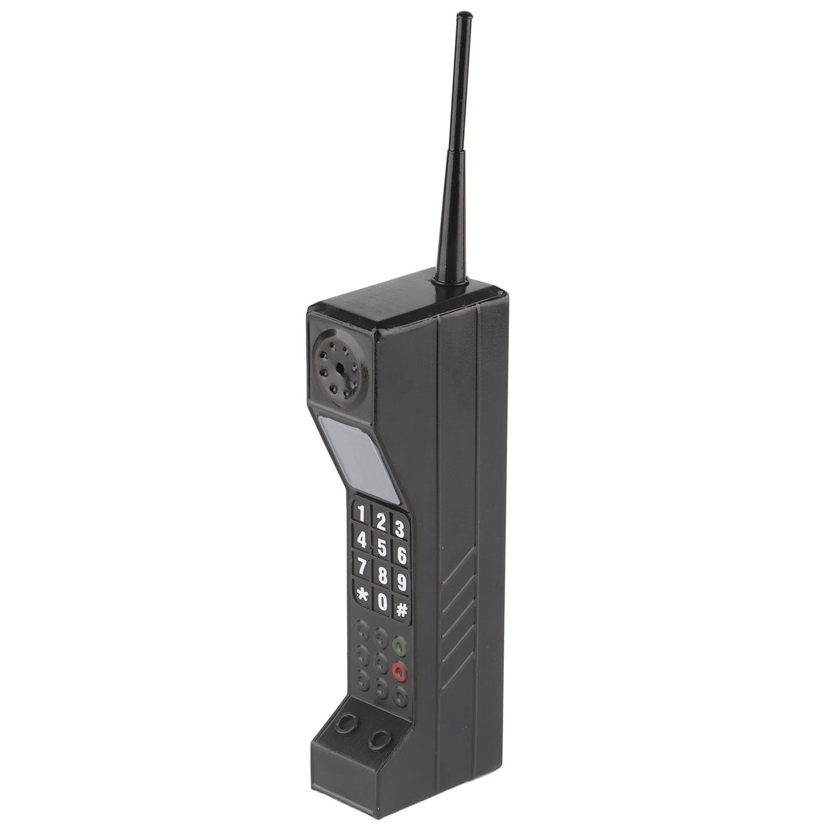 Retro Brick Cell Phone Ornament Vintage Cellular Phone Model Simulation Photographic Props Stylized Ornaments Black