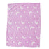 1.52x1M Luminous Blanket Double Sided Polyester Glowing Blanket Bedroom Air Conditioning Blanket for KidsPurple