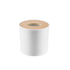 Tissue Box Holder Large Capacity Detachable Mini Tissue Storage Container for Bathroom Bedroom Dressers DesksRound