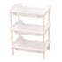 3 Layers Bathroom Standing Shelf Bathroom Stand PP Land Installation Bathroom Rack Storage Shelves for Bathroom KitchenWhite Tetragonum