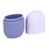 Face Icer Pain Relief Nonslip Grip Durable Silicone Easy Operation Ice Face Mold for Face Massage Skin Care Purple