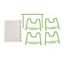 Pot Lid Holder Durable PP Space Saving Stable Nonslip Base Wide Application Cutting Board Organizer Type C