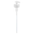 Gallon Pump Dispenser Condiment Bottle Pump Dispenser Plastic Kitchen Supplies for HouseholdWhite Caliber 3.4cm / 1.3in